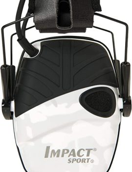 Howard Leight by Honeywell Impact Sport Sound Amplification Electronic Shooting Earmuff, MultiCam Alpine