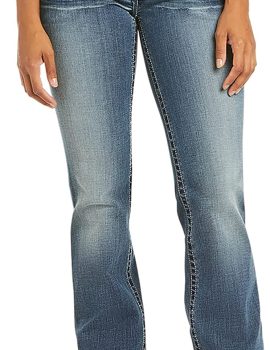 ARIAT Women’s R.e.a.l Mid Rise Boot Cut Jean